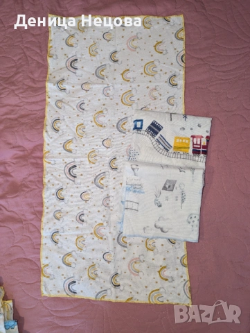 Бебешки пелени - бархет, муселин