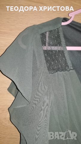 Нова, с етикети кокетна рокля Naf Naf, М размер, снимка 9 - Рокли - 30198033