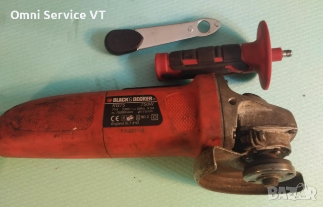 Ъглошлайф Black and Decker 750 W, снимка 7 - Други инструменти - 51467425