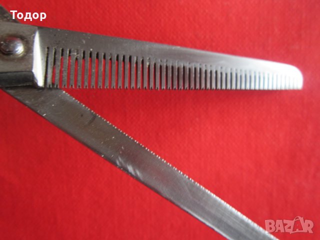 Уникална фризьорска ножица ножици Солинген, снимка 6 - Фризьорски принадлежности - 31781775