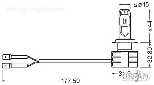 OSRAM - LED КРУШКИ H7 ПРОМО!!!!!, 12/24V, 14W, 6000 К - КОМПЛЕКТ 2БР, снимка 2 - Аксесоари и консумативи - 37320188