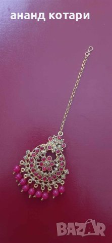 Тика -  Индийско украшение за чело - Т-3-Р