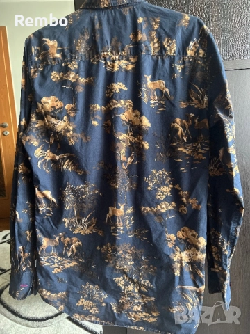 Мъжка риза с горски мотиви, снимка 2 - Ризи - 51654705