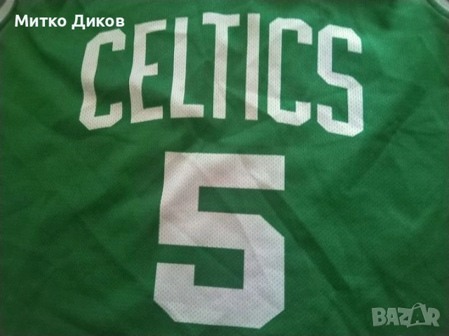 KEVIN GARNET #5 BOSTON CELTICS НБА баскетболна тениска винтидж 90 год.маркова на Champion размер Л, снимка 3 - Футбол - 51554425