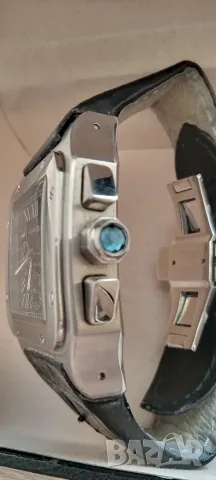 Cartier Santos , оригинален мъжки часовник , снимка 6 - Други - 53036238