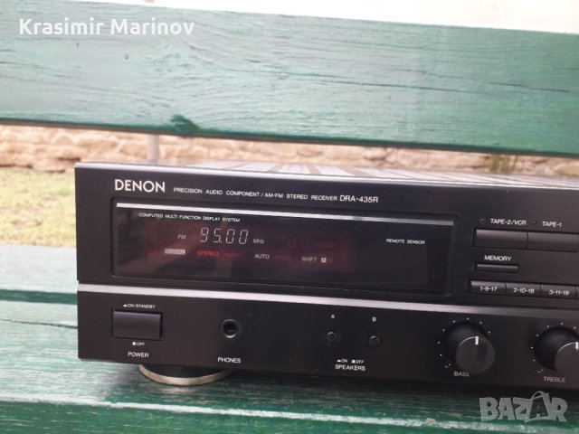 Denon DRA 435R *Японски стерео ресийвър*, снимка 2 - Ресийвъри, усилватели, смесителни пултове - 39813180