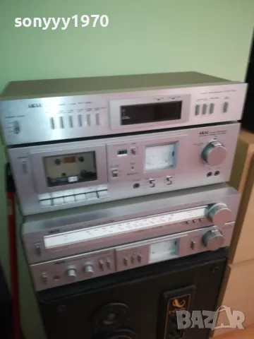 AKAI MADE IN JAPAN-АУДИО КОМПЛЕКТ-ВНОС SWISS LNWC1811240813, снимка 5 - Ресийвъри, усилватели, смесителни пултове - 48006950