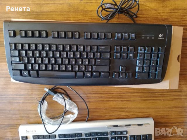 Две клавиатури HP 803181-261 с подарък, снимка 7 - Клавиатури и мишки - 47075888