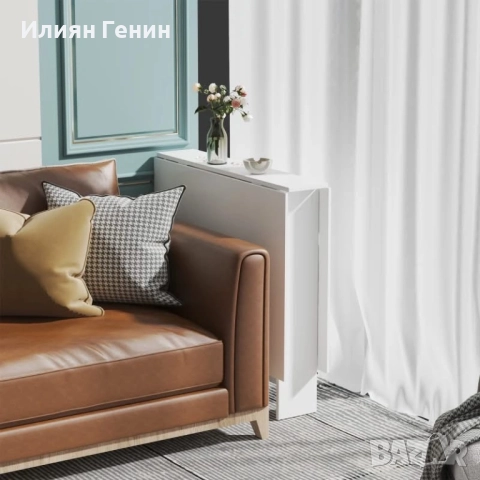 Разтегателна трапезна маса, снимка 12 - Маси - 52686303