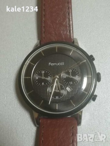 Мъжки часовник. Ferrucci. Кварцов часовник. Vintage watch. Класически модел. , снимка 18 - Мъжки - 31455754