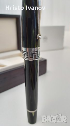 Писалка Montegrappa - Extra 1930 Rollerball със Сребро и Бамбук - 610лв, снимка 3 - Антикварни и старинни предмети - 29867839