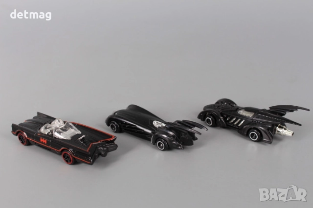 Метален комплект Камион и 6 коли Батмобил DARENLAND, снимка 5 - Коли, камиони, мотори, писти - 52576197