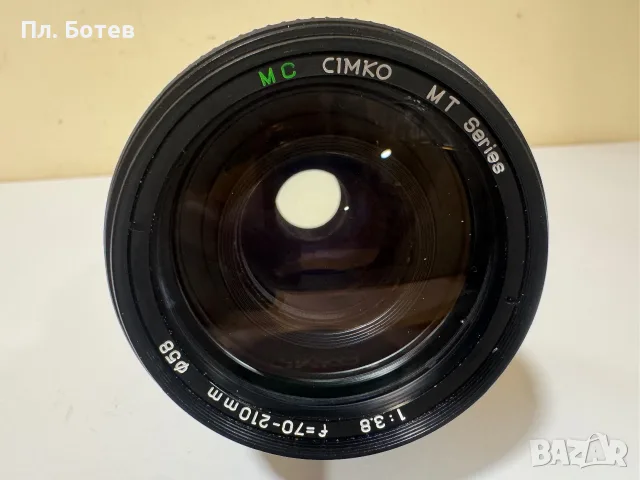 Обектив Cimko MT Series 70-210mm f/3.8, снимка 2 - Обективи и филтри - 55946195
