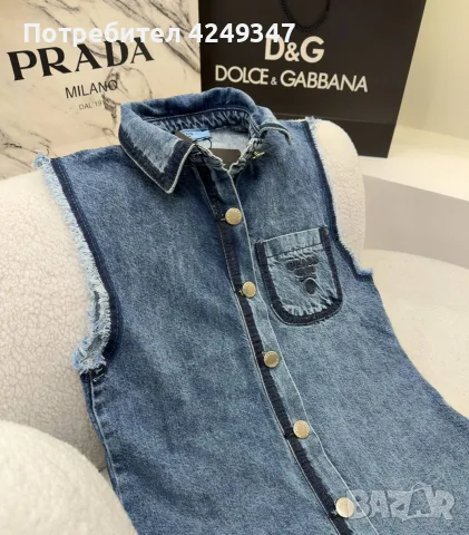 Рокля Prada 🌸🌸🌸, снимка 2 - Рокли - 55897848