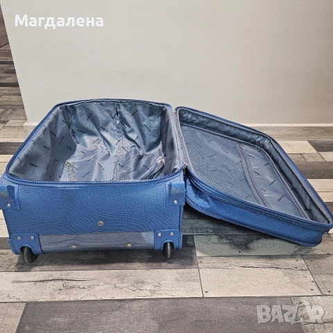 Текстилен куфар Grand Ghepard, снимка 9 - Куфари - 54230235