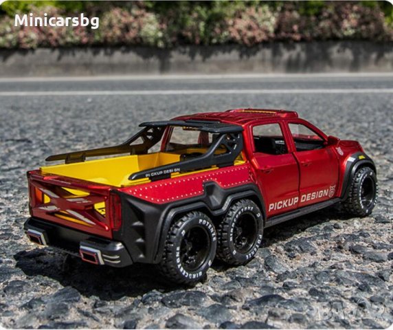 Метални колички: Mercedes-Benz Monster X-Class 6X6 (Мерцедес-Бенц Монстър Х клас), снимка 5 - Колекции - 31146540