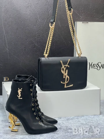 дамски боти ysl saint laurent, снимка 9 - Дамски боти - 50776511