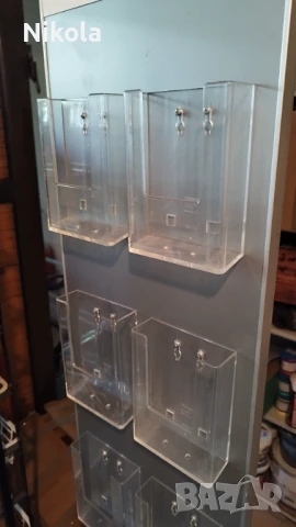 Информационна табела - рекламно табло с 10 плексигласова кутии 175/30см, снимка 10 - Рекламни табели - 51077104