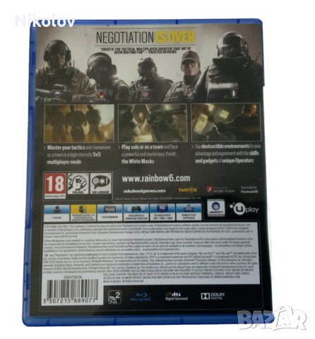 Tom Clancy's Rainbow Six Siege PS4 (Съвместима с PS5), снимка 3 - Игри за PlayStation - 42855824