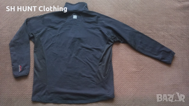 Snickers 9438 Body Mapping Micro Fleece Work Jacket размер XXL работна блуза W4-478, снимка 3 - Блузи - 52025685