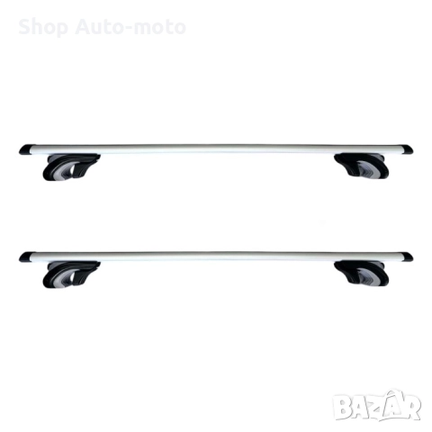 К-т напречни греди Automat - Алуминий, Аеродинамични, 120см, До 75кг, снимка 2 - Аксесоари и консумативи - 52249927