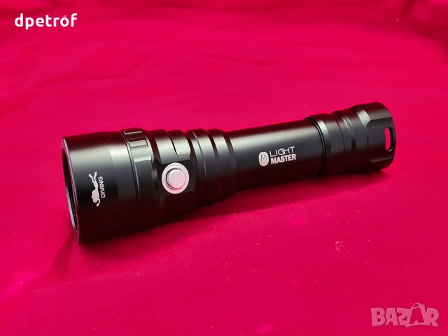 Специален/за гмуркане/риболов 1200lm рефлекторен прожектор с магнитен превключвател