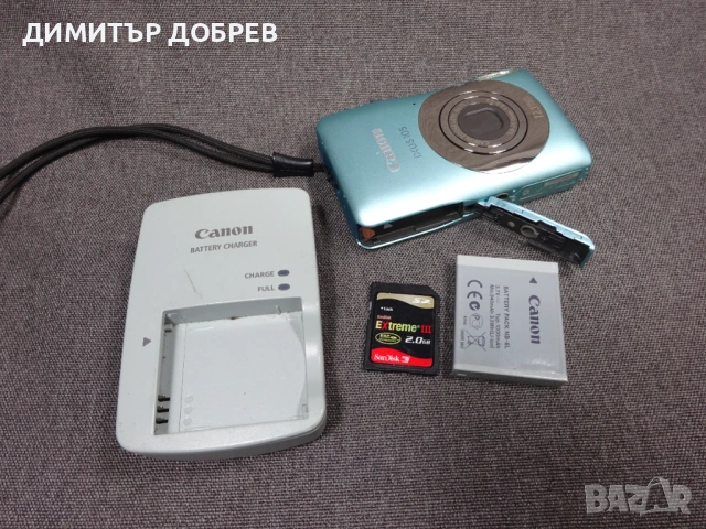 ЦИФРОВ ФОТОАПАРАТ CANON IXUS 105 12,1MP DIGITAL CAMERA