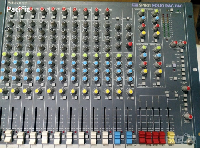 Mixer Soundcraft Spirit Folio Rac Pac, снимка 2 - Ресийвъри, усилватели, смесителни пултове - 54021850