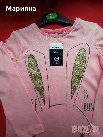 нова блуза за момиче 3-4 год., снимка 2 - Детски Блузи и туники - 29549269