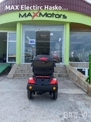 Електрическа Триколка FM1-LUX 1500W/60V/20Ah - BLACK, снимка 4 - Мотоциклети и мототехника - 42193773