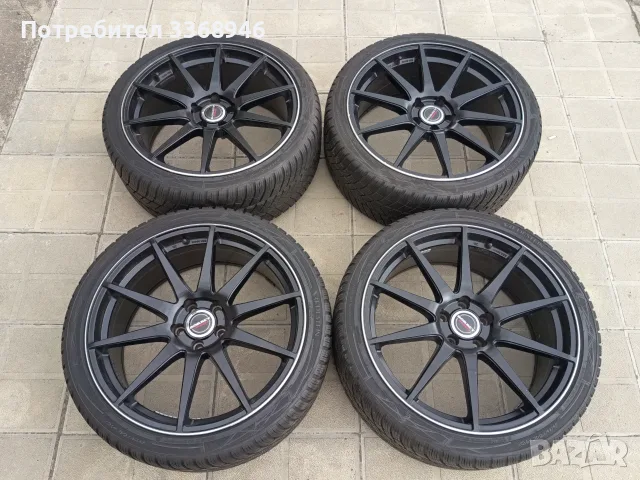 Джанти BORBET GTX 20" 5x112 със зимни гуми 255/35/20 Мерцедес Ауди Фолксваген БМВ , снимка 9 - Гуми и джанти - 56238007