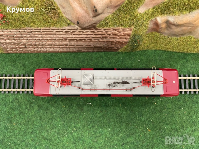 Локомотив електровоз Роко BR 143 Н0 1:87 влак ЖП модел DSS, снимка 5 - Колекции - 54101712