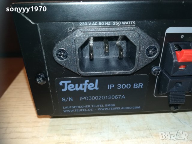 TEUFEL IP300BR-BLU-RAY DVD RECEIVER-HDMI/USB/LAN/OPTICAL, снимка 13 - Ресийвъри, усилватели, смесителни пултове - 30261754