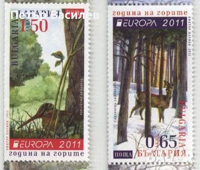 Чисти марки и блокове Европа СЕПТ 2001 2011 2021  2022 2023 от България