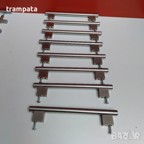 НАЙ ДОБРАТА ОФЕРТА ЛОТ 8 бр. Метални масивни дръжки за мебели ,шкафове и др.