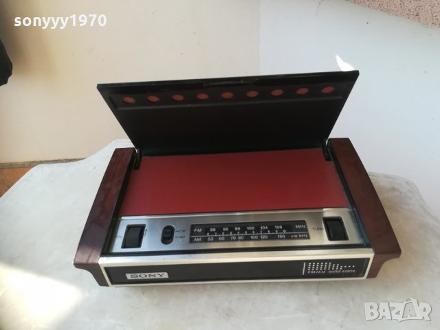 *АНТИКА ОТ sony-ретро радио 2702210833, снимка 6 - Радиокасетофони, транзистори - 31970929