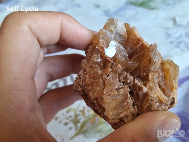 ✅МИНЕРАЛ - КРИСТАЛ - РАЗМЕР 7/7 СМ.❗, снимка 2 - Други ценни предмети - 51166419