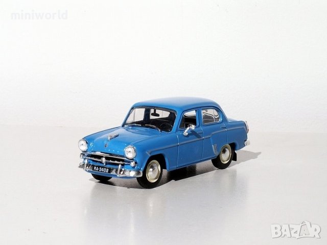 Москвич 407 1958 - мащаб 1:43 на DeAgostini моделът е нов в блистер