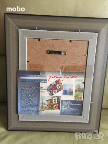 Картина „ Слънчогледи“ , маслени бои/платно, художник  : Йальомицяну , снимка 4 - Картини - 52140448