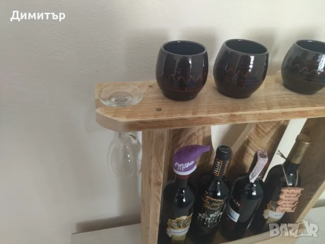 Дървена етажерка в Ретро стил !, снимка 3 - Етажерки - 50302619