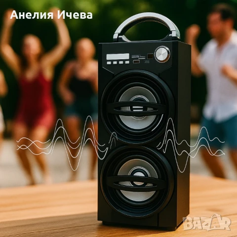 Мобилен високоговорител с мощен звук и бас, снимка 4 - Тонколони - 51378596