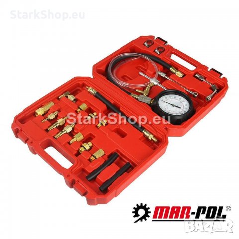  Компресомер – тестер за измерване налягане на гориво (масло, бензин), 0 – 10 bar, MAR-POL, снимка 2 - Други инструменти - 38508733