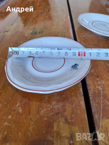 Стара порцеланова чиния,чинийки #18, снимка 4 - Други ценни предмети - 37023062