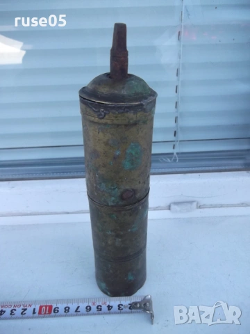 Машинка за мелене на чер пипер и др. бронзова стара - 6, снимка 3 - Колекции - 54113092