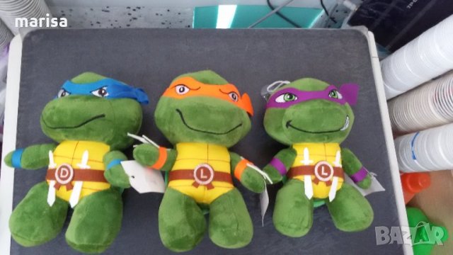 Костенурките нинджа плюшена играчка, Turtles 9835, снимка 3 - Плюшени играчки - 32134091