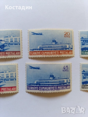 Пощенски марки 1954, снимка 3 - Филателия - 53981115