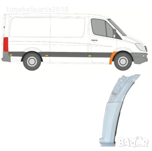 Предна вежда панел за калник Mercedes Sprinter 906 VW CRAFTER след 2006 - Дясна