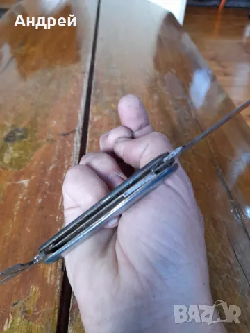 Стар джобен нож,ножче,ножка #111, снимка 6 - Други ценни предмети - 50127660