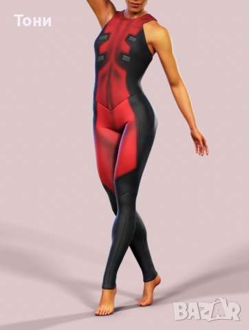 The Superhero Costume цяло боди за фитнес , размер М , снимка 9 - Спортни екипи - 42120795