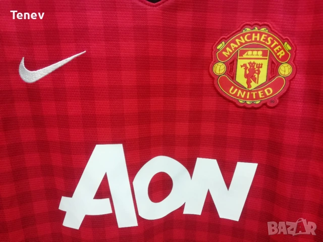 Manchester United Van Persie Nike 2012/2013 оригинална тениска фланелка Ван Перси Манчестър Юнайтед, снимка 4 - Блузи - 53042142
